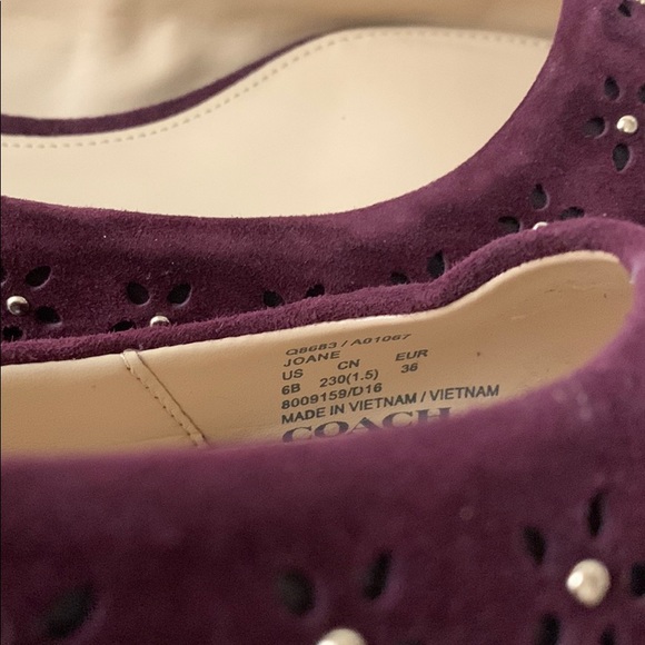 🆕Coach flats shoe size 6 - Picture 2 of 5